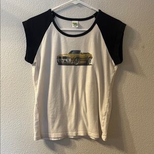 CafePress Graphic Tee in Black and White
